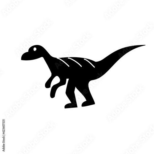 Dinosaur silhouette 