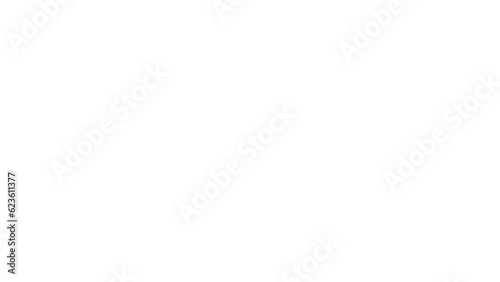 Animation of clapperboard during film production shoot on white background