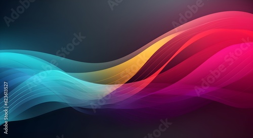Add elegance and sophistication to your screen with a curved lines background