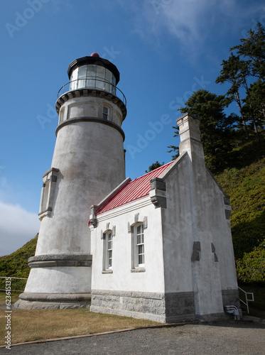 Oregon Lighthouses on the Pacific Coast, America, USA. © jon manjeot