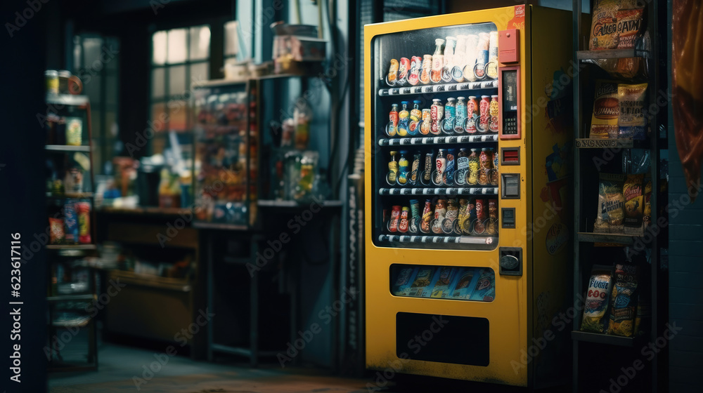 Vending machine display