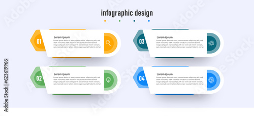 Modern design template for infographics