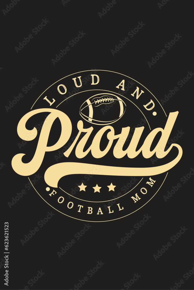 Fototapeta premium American-Football-Day T Shirt Design