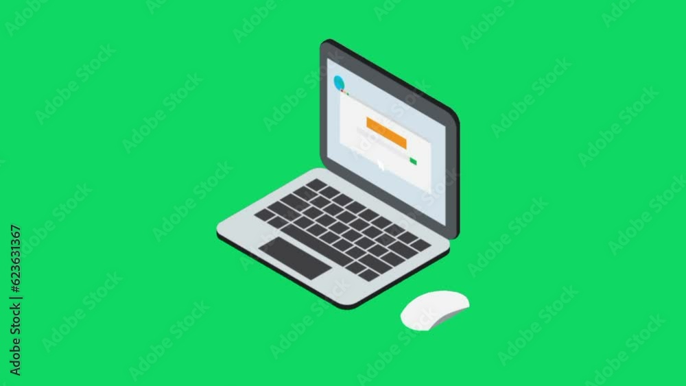 illustration of a laptop illustration of a laptop