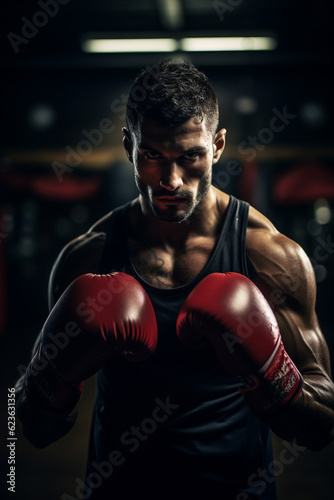 Underneath the Boxing Ring Lights - A Story of Strength and Determinity © Saran