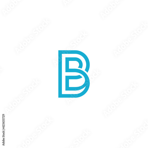 letter b vector design