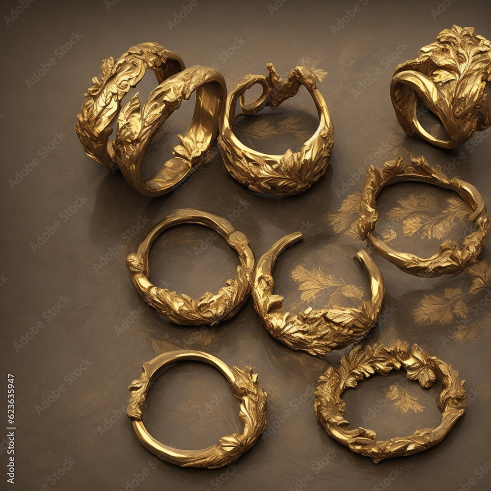 gold and silver generated by AI tool gold and silver generated by AI tool