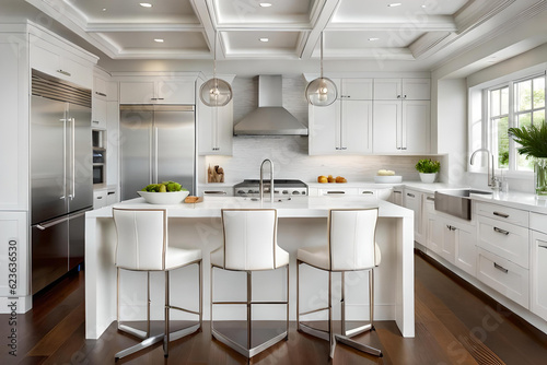 modern kitchen interior