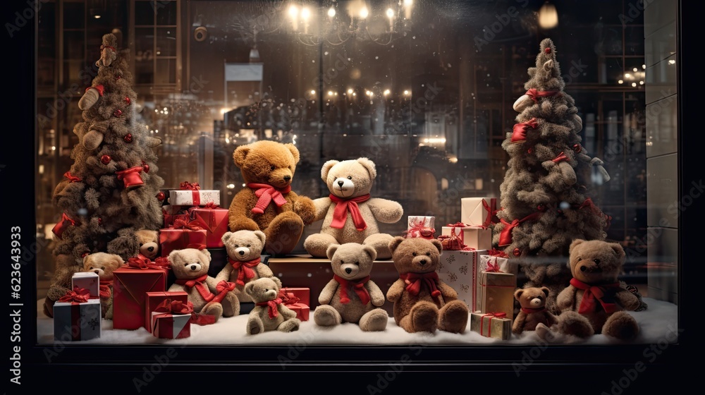 Cozy Christmas Haven: A Teddy Bear's Winter Wonderland