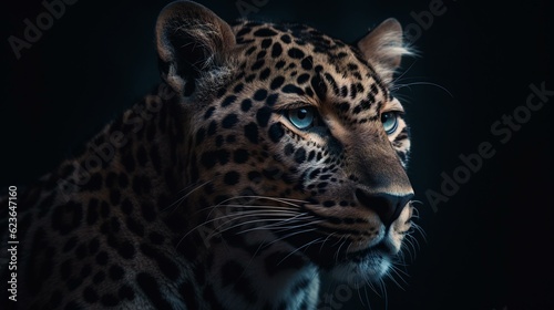 leopard fur texture © KWY