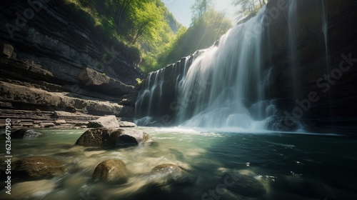 waterfall in the forest