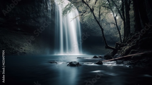 waterfall in the forest