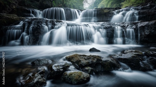 waterfall in the forest