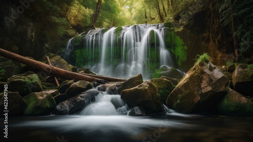 waterfall in the forest