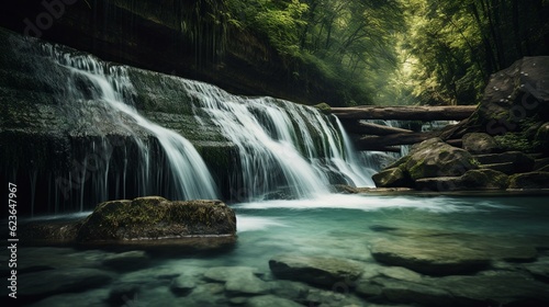 waterfall in the forest