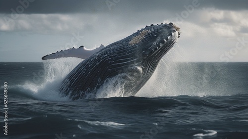 whale in the ocean © KWY