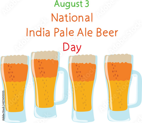 india pale ale day is celebrated every year on 3 August.
