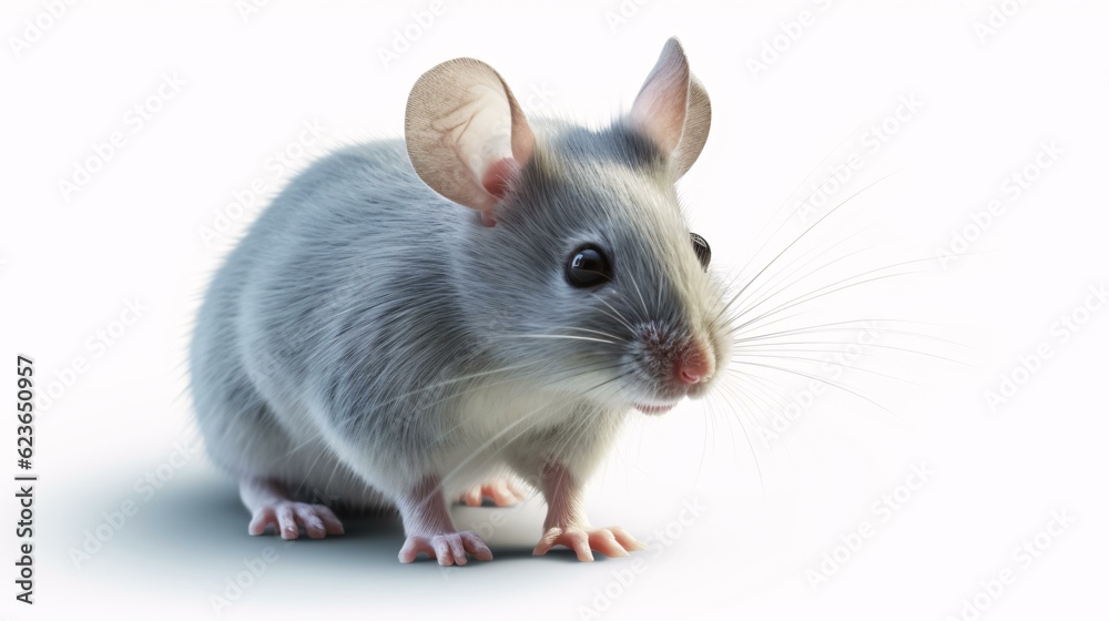 mouse isolated on white background