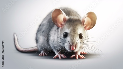 mouse isolated on white background