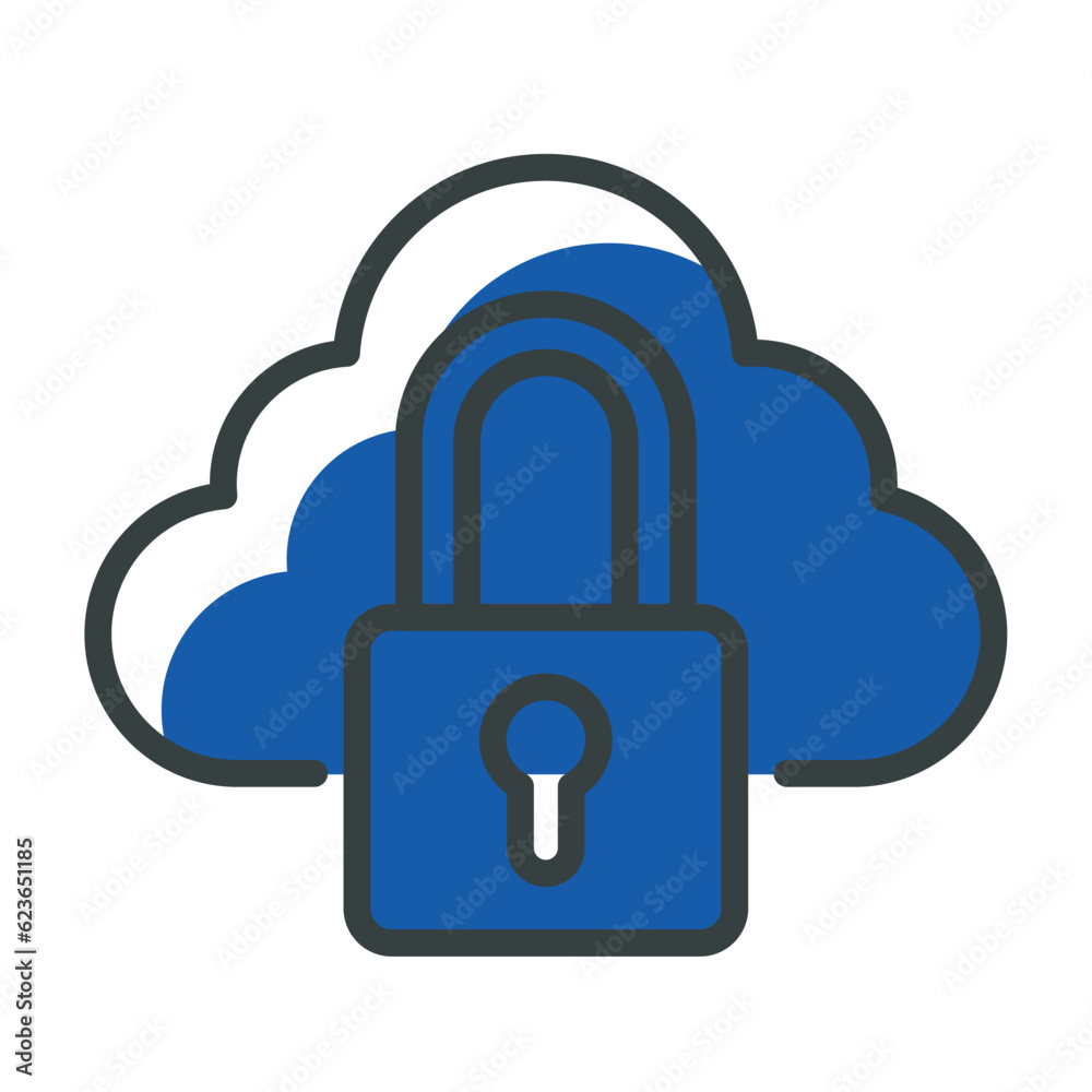 cloud computing themed icon design with several additional icons that represent their respective functions. cloud computing themed icon design with several additional icons that represent their respective functions.