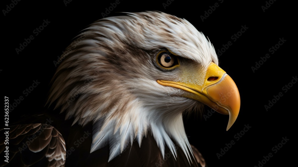 Obraz premium american bald eagle