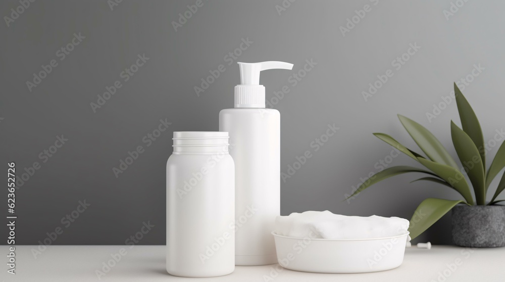 cosmetic product bottle mock up cosmetic product bottle mock up