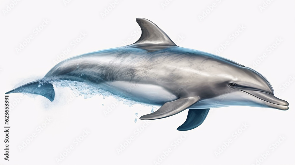 dolphin jumping isolated on white background dolphin jumping isolated on white background