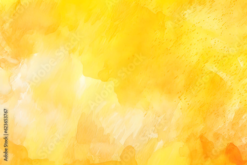 yellow abstract watercolor background