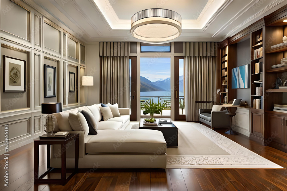 Fototapeta premium A Welcoming Living Room