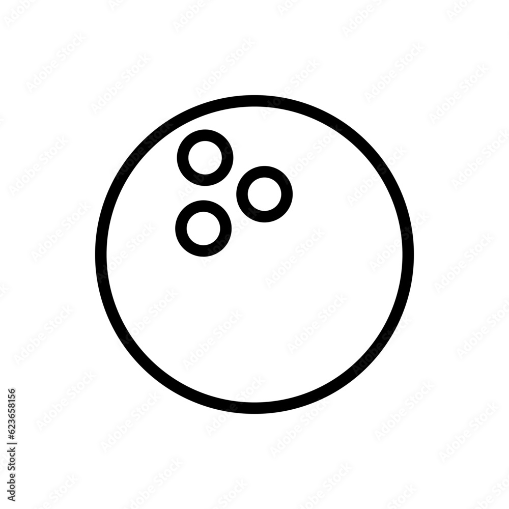 Bowling Ball icon vector design templates simple and modern Bowling Ball icon vector design templates simple and modern
