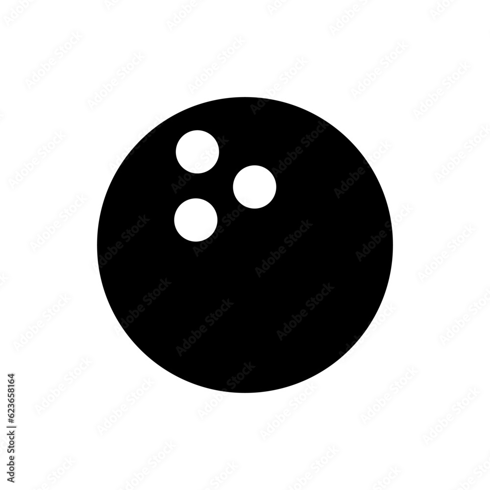 Bowling Ball icon vector design templates simple and modern Bowling Ball icon vector design templates simple and modern