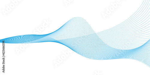 Abstract flowing wave lines. Design element for technology, science, business, modern concept.vector eps 10