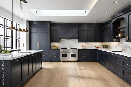 modern kitchen interior