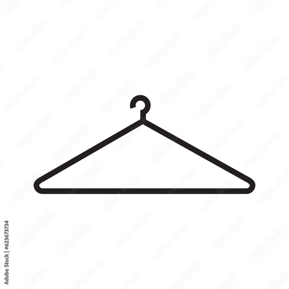 hanger isolated on white hanger isolated on white