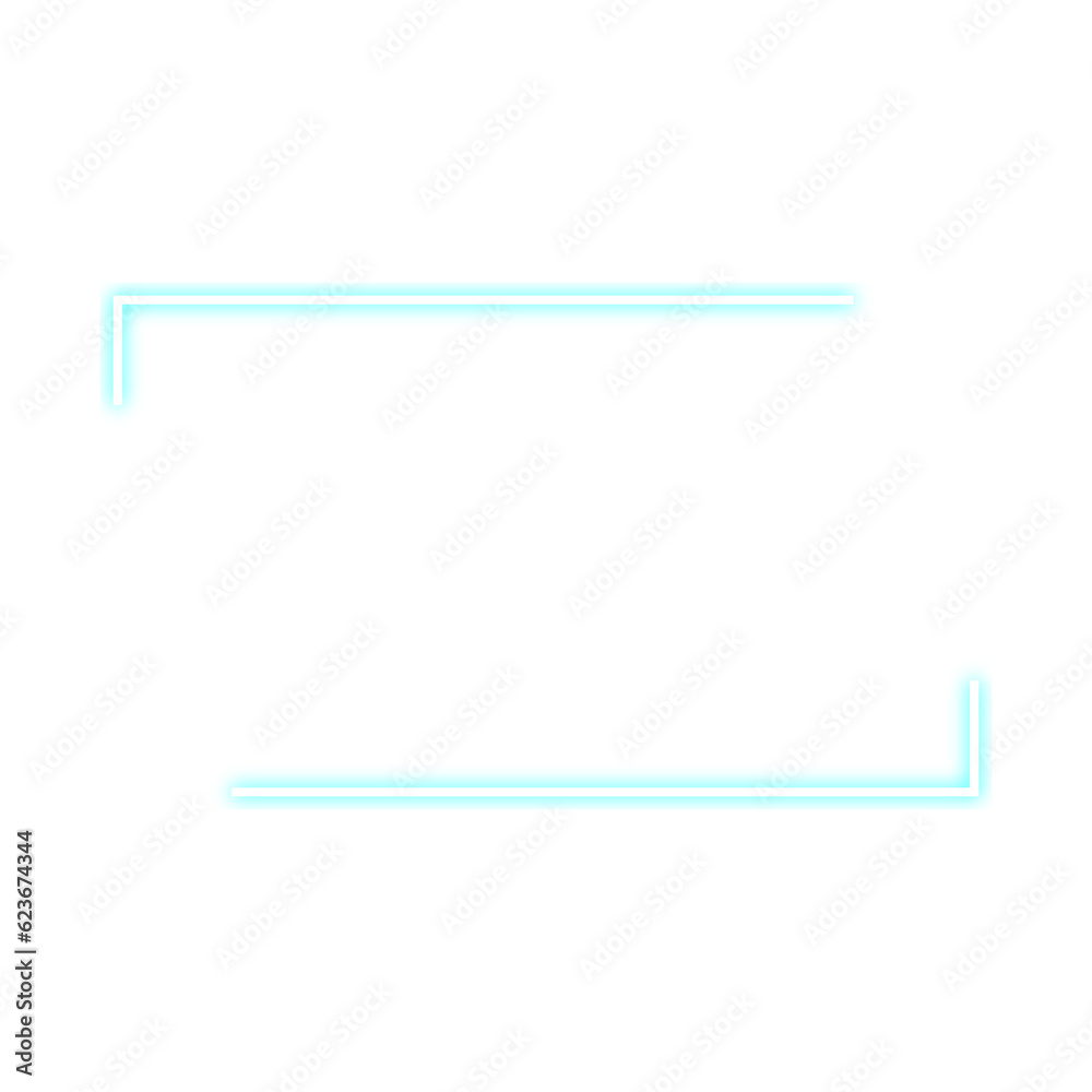 Neon frame Neon frame