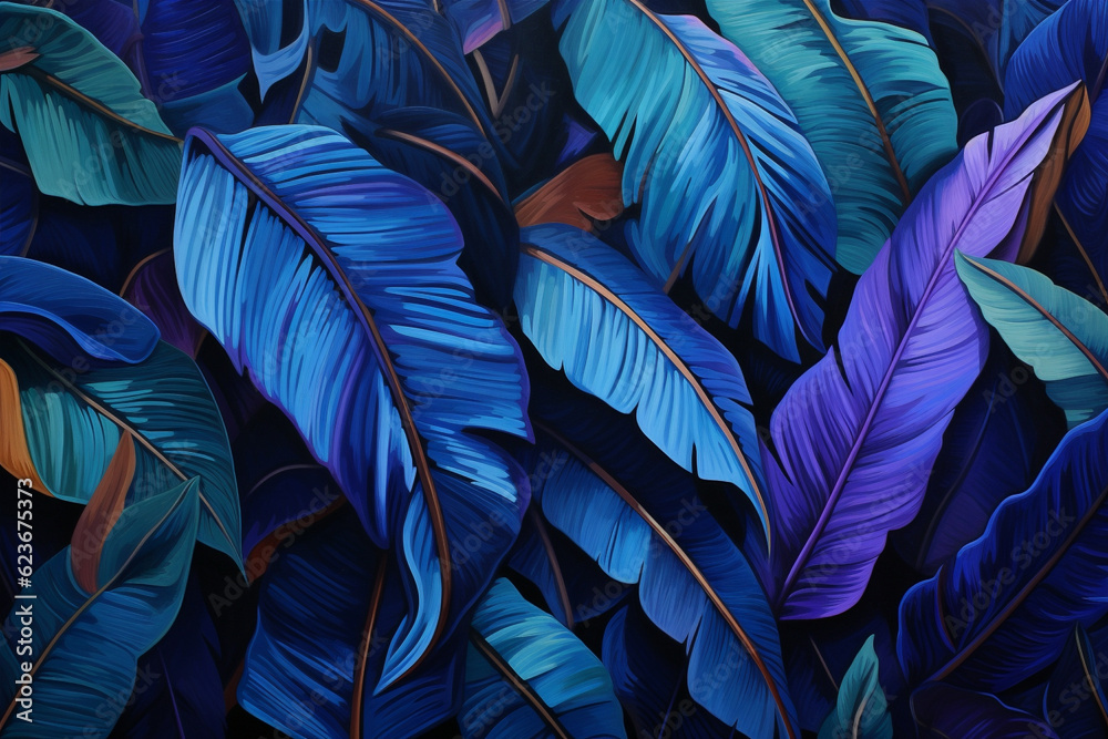 Dark nature leaves jungle plant Dark nature leaves jungle plant