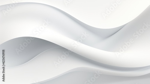 Abstract White Background. Generative AI