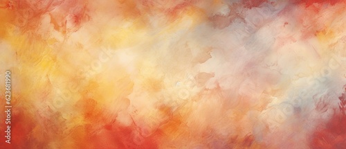 Textured grunge faded orange background, canvas banner