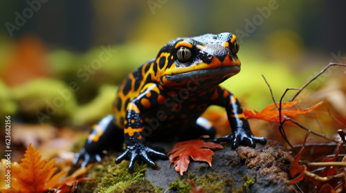 Red-spotted poison dart frog (Dendrobates tinctorius) photo