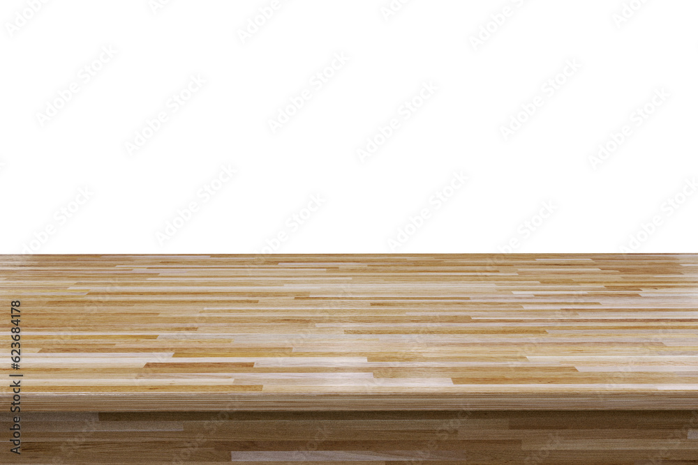 Empty Wood Table PNG 