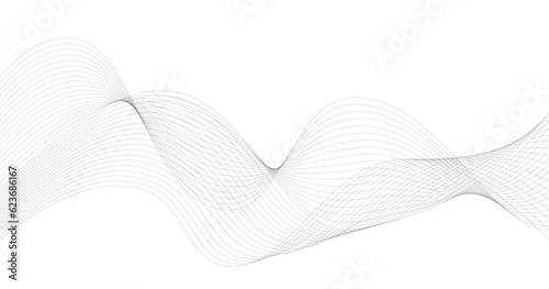 Abstract stripe lines texture background, Wave line .Abstract white and light gray.