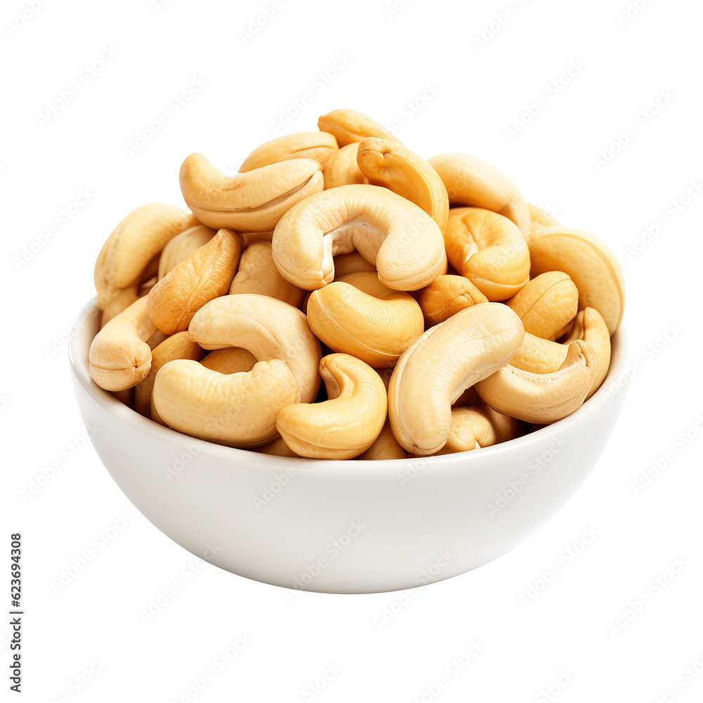 Cashew nuts isolated on transparent background Remove png created with Generative AI, Clipping Path Cashew nuts isolated on transparent background Remove png created with Generative AI, Clipping Path