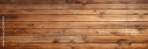 Wood texture background. Light brown wooden board surface.  Generative AI.