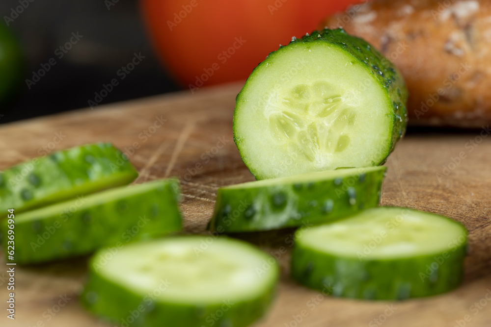 cooking with a green cucumber in the winter season cooking with a green cucumber in the winter season