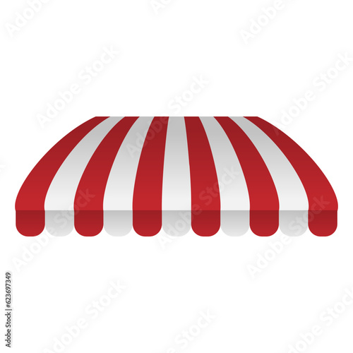 store shop roof illustration