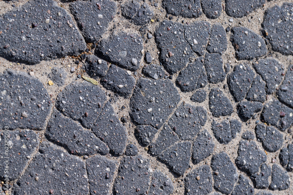 pits and cracks on the asphalt of the road pits and cracks on the asphalt of the road