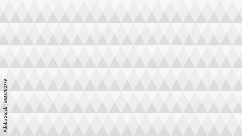 Fototapeta premium Grey seamless geometric pattern with triangles