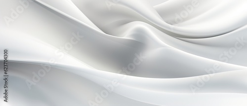White banner, abstract elegant textural clean background