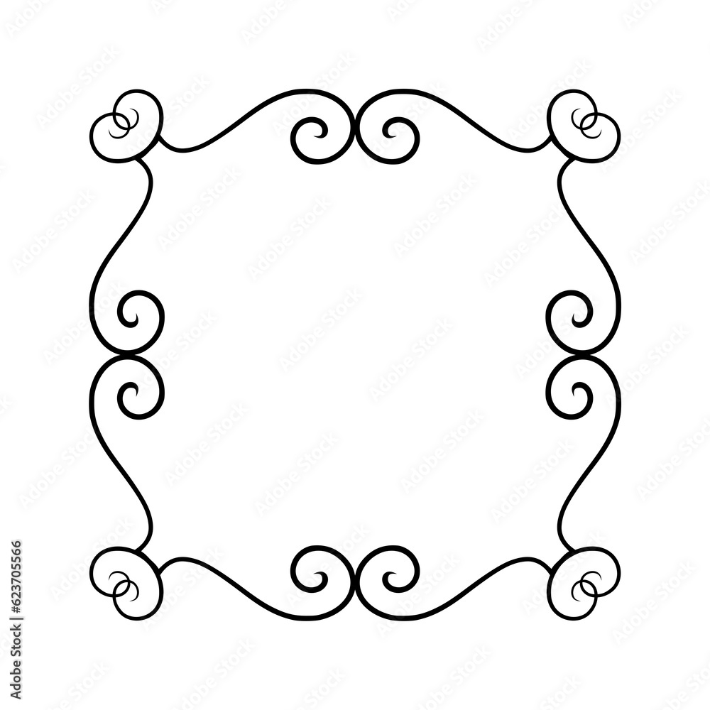 Frame shape icon isolated on white background Frame shape icon isolated on white background