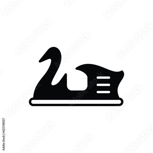 Pedal Boat icon vector stock illustration.